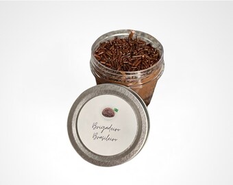 Brigadeiro Fudge Cups - Nutella & Dulce De Leche Filling Option