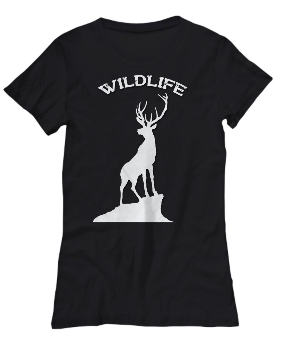 Wildlife t-shirt deer t-shirt outdoors t-shirt | Etsy