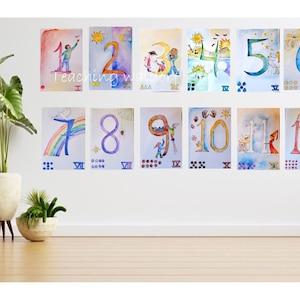 Waldorf quality of numbers Steiner 1-12 homeschool digital