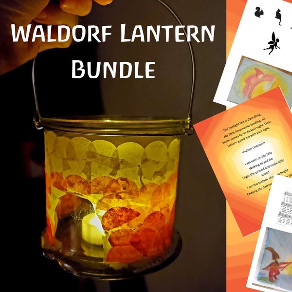 Waldorf Lantern Walk bundle Steiner homeschool Autumn Martinmas songs