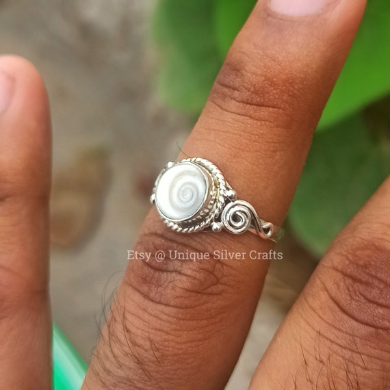 Jinali Gems White Gomti Chakra Ring For Men & Women | eBay