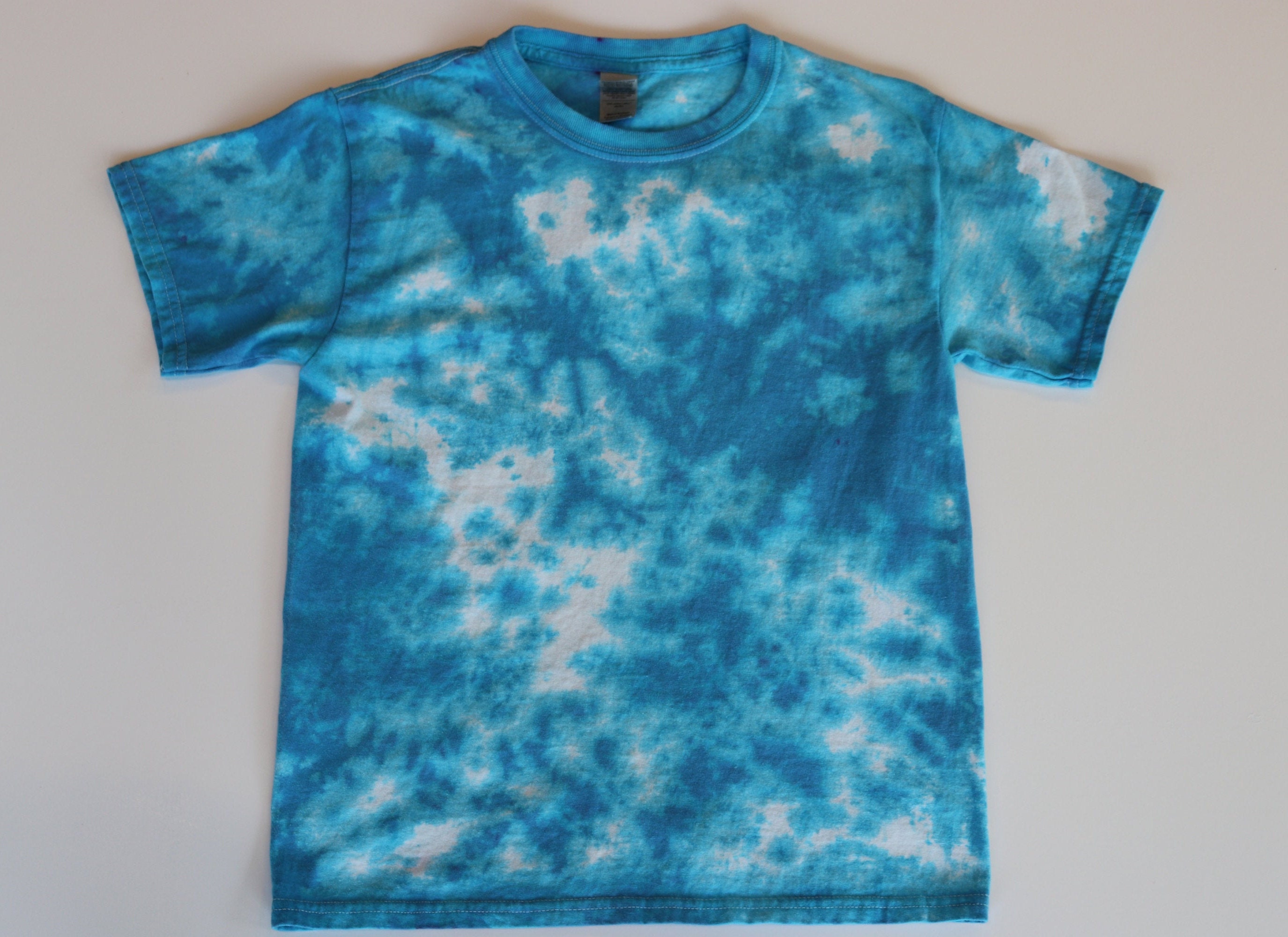 how to crumple dye a shirt
