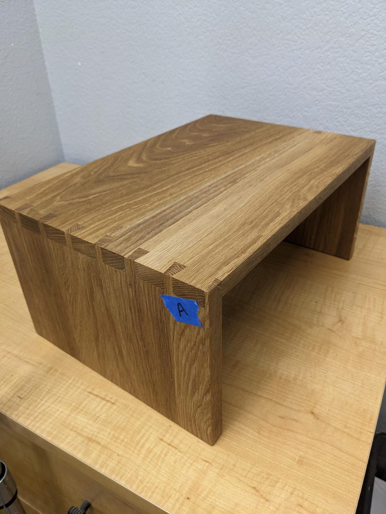 Maple and Oak Laptop Riser | Monitor Stand | Plant Mount – Solid ...