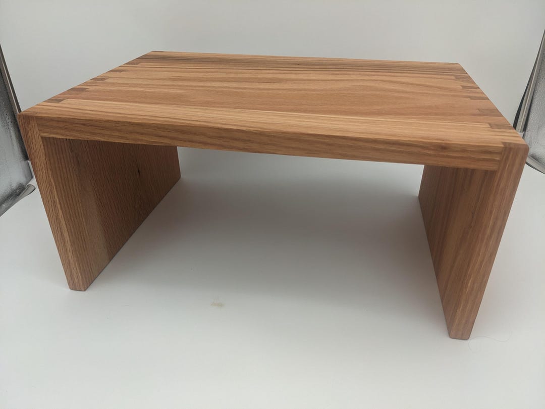 Maple and Oak Laptop Riser | Monitor Stand | Plant Mount – Solid ...