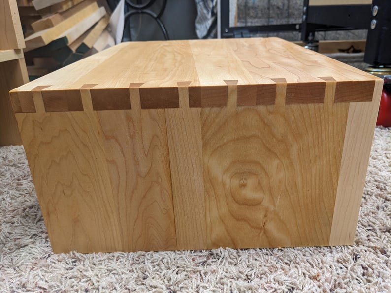 Maple and Oak Laptop Riser | Monitor Stand | Plant Mount – Solid ...