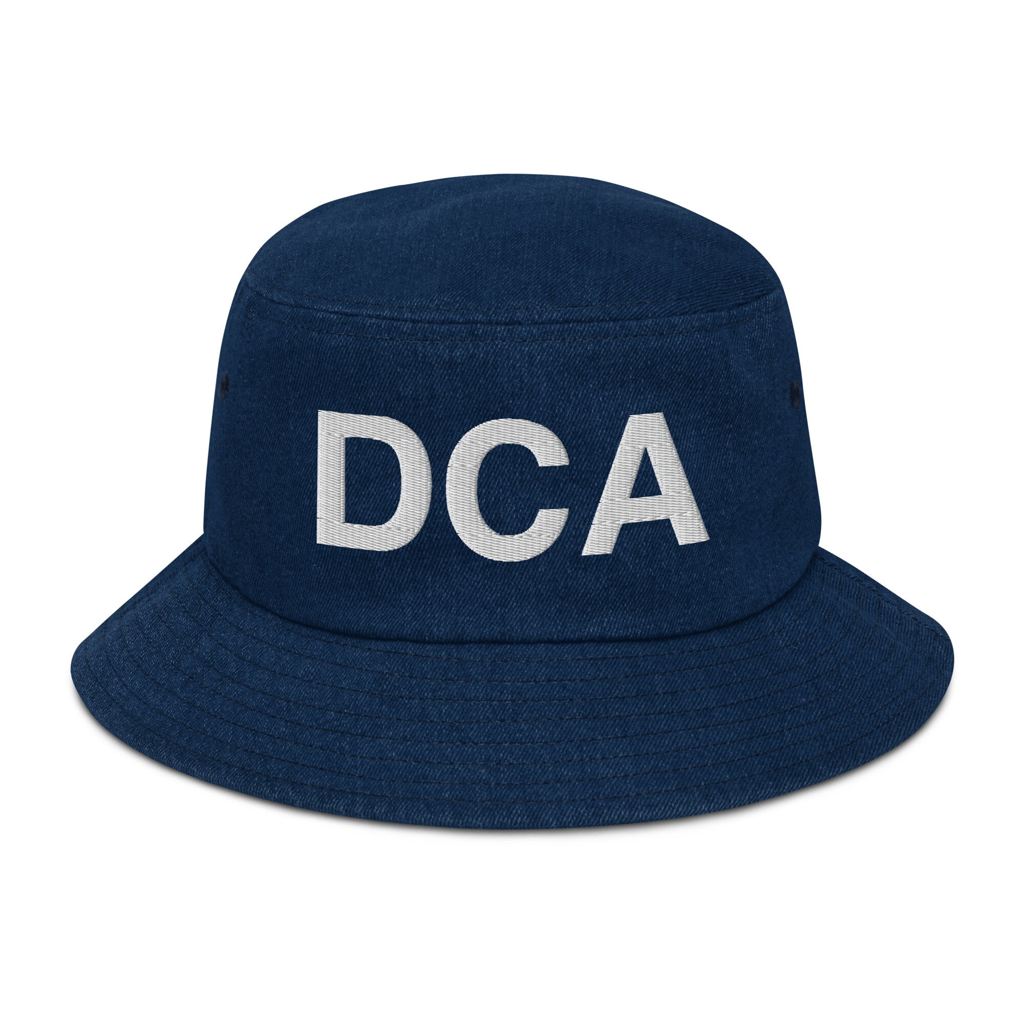 DCA Washington DC Airport Code Denim 