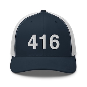 416 Toronto Area Code Trucker Hat
