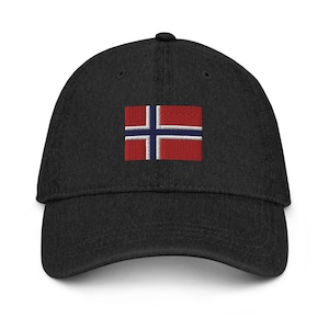 Flag of Norway Denim Dad Hat