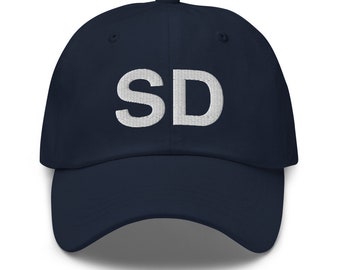 South Dakota SD Dad Hat