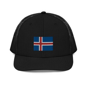 Flag of Iceland Richardson 112 Trucker Hat