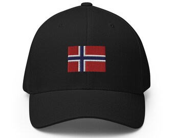 Flag of Norway Closed Back Hat