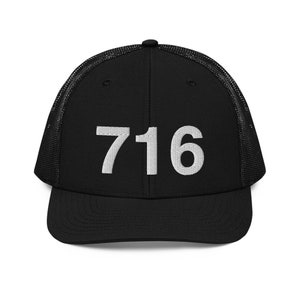 716 Buffalo NY Area Code Richardson Trucker Hat
