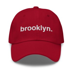 Lowercase Brooklyn New York Dad Hat
