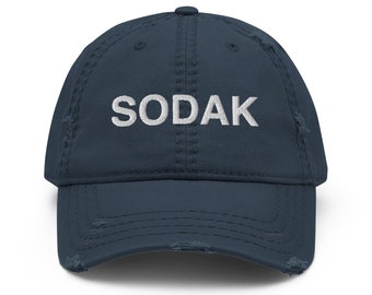 SODAK South Dakota Distressed Dad Hat