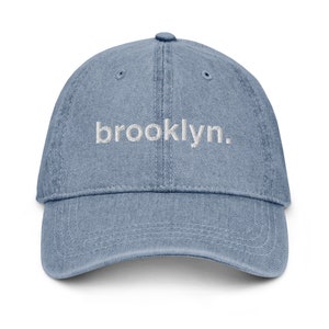 Lowercase Brooklyn New York Denim Dad Hat