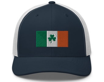 Irish Flag Shield Cap | Irish Cap - Embroidered Hat