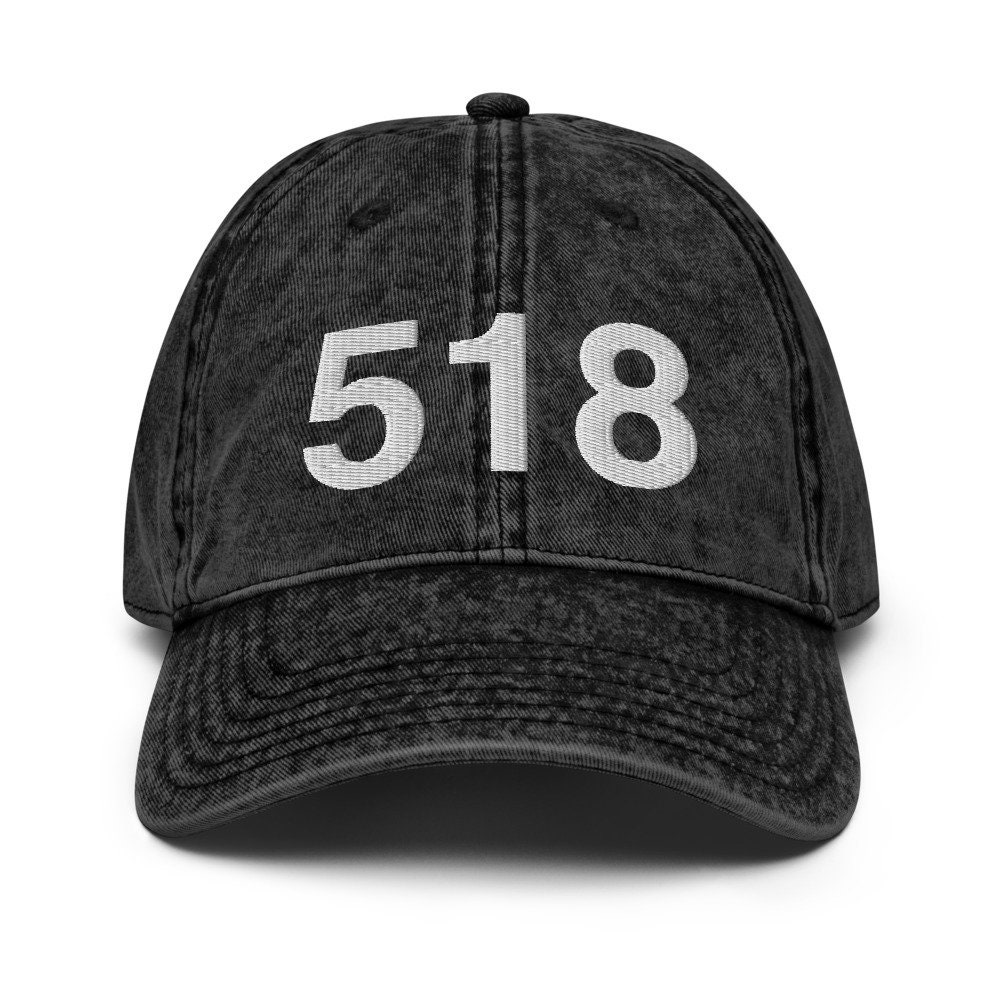 518 Upstate NY Area Code Faded Dad Hat - Etsy