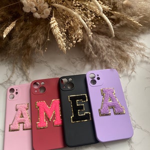 Personalised phone case initial iPhone cases phone accessories for iPhone, personalised phone birthday gifts present initial