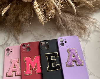 Personalised phone case initial iPhone cases phone accessories for iPhone, personalised phone birthday gifts present initial