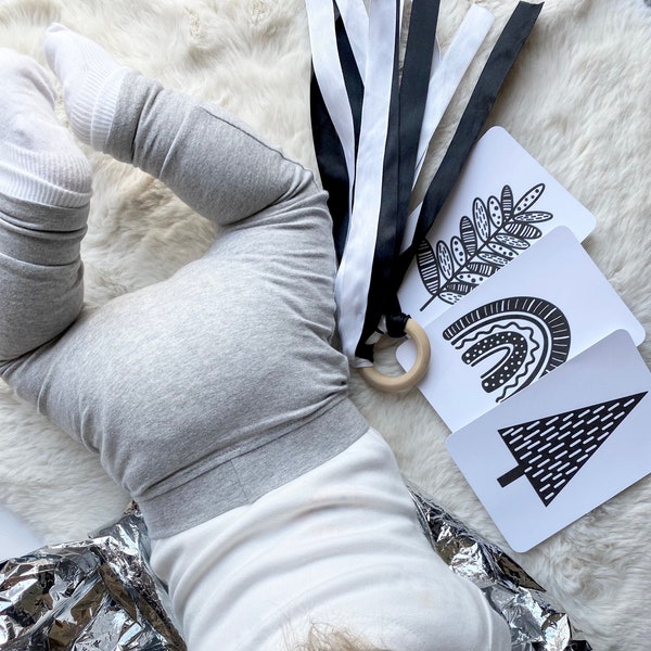 Baby Sensory Cards Etsy UK