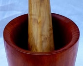 Cherry wood pestle