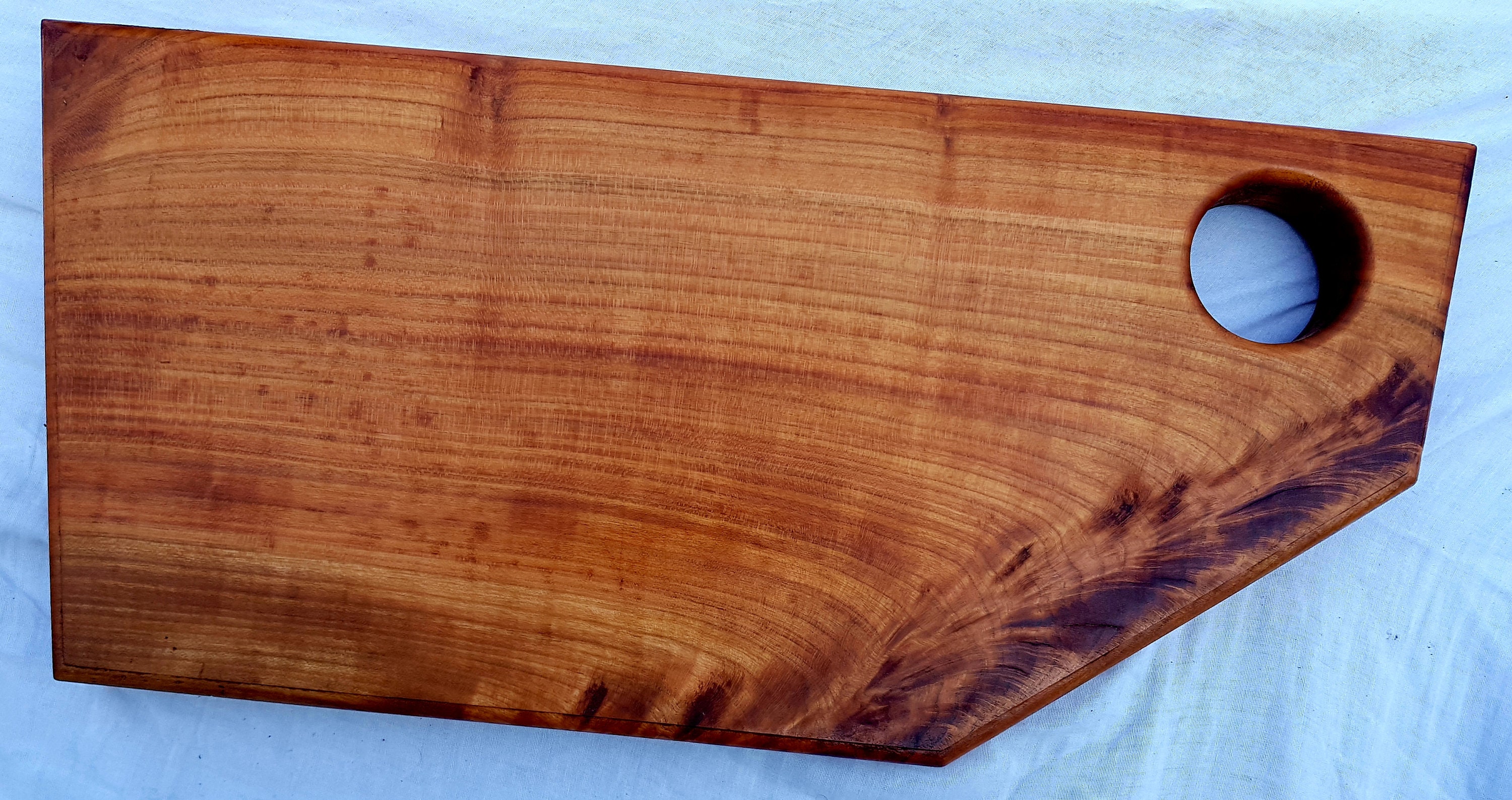 Cutting board made of cherry wood Etsy