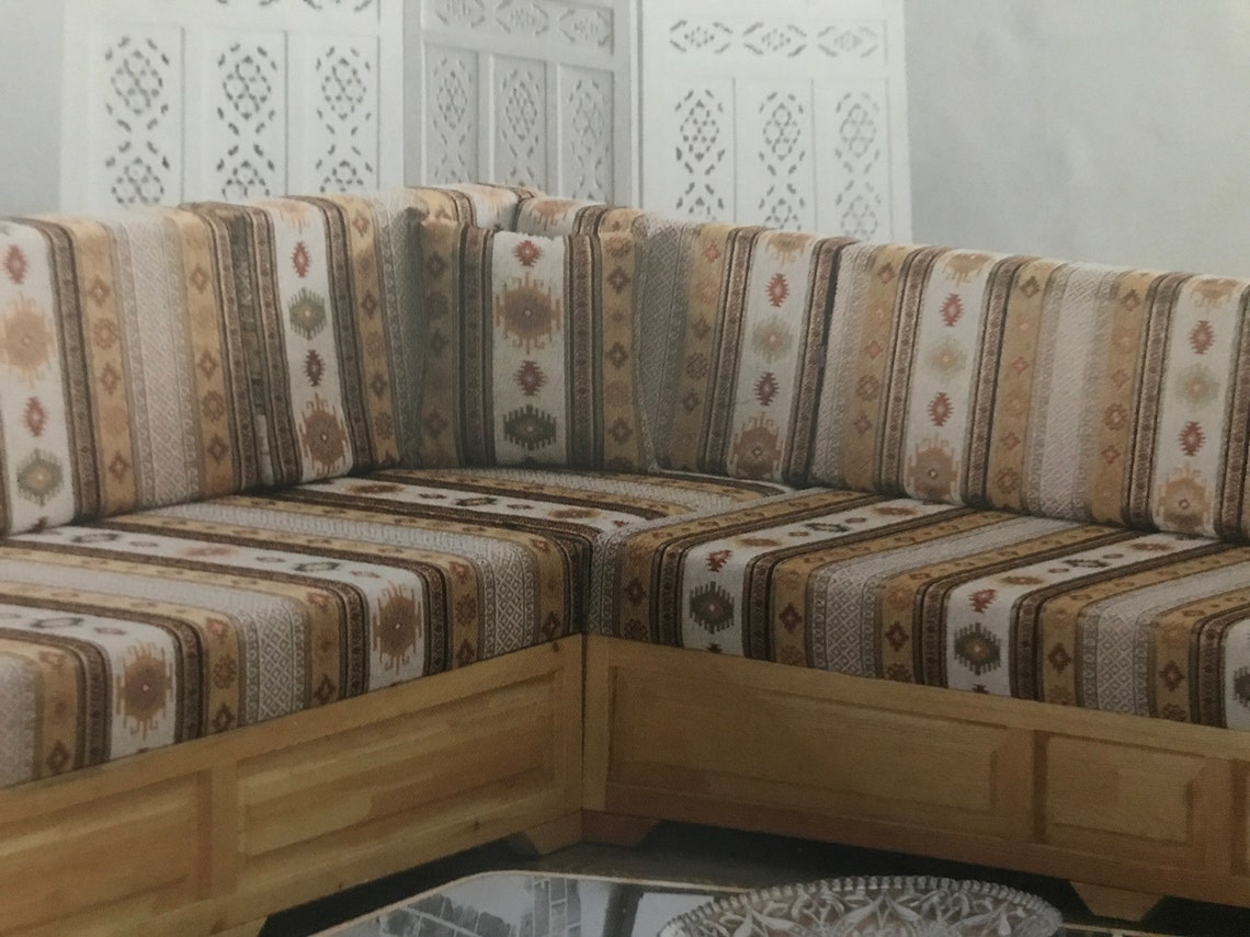 Turkish floor sofa set corner floor seating ethnic sofo Etsy