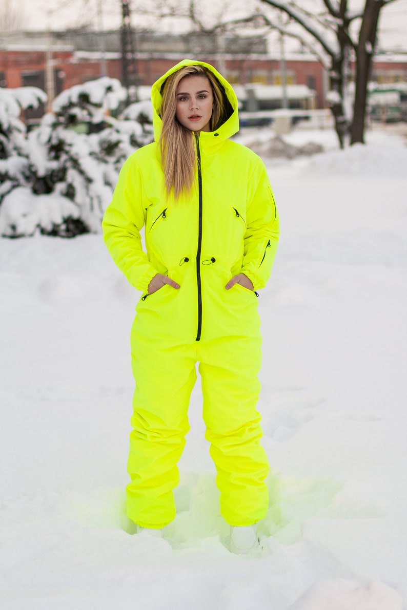 Winter jumpsuit, snowboard clothes, Snowboard suit, Skiing Overall, ski suit women, sportswear, Jumpsuit winter, Colorful Snow Suit, image 2