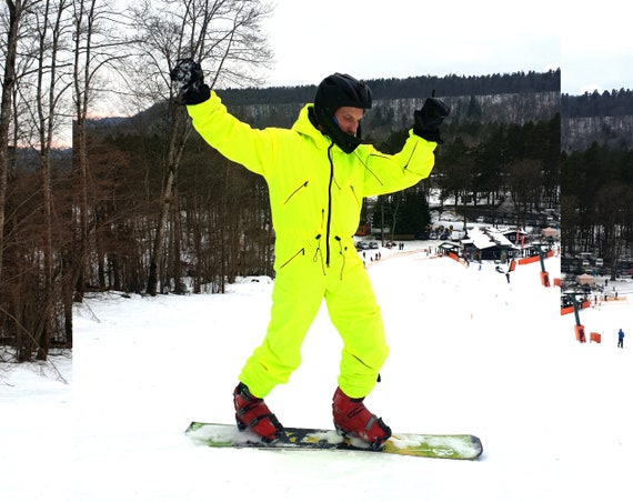 Mono de esquí de invierno para hombres ropa snowboard - España
