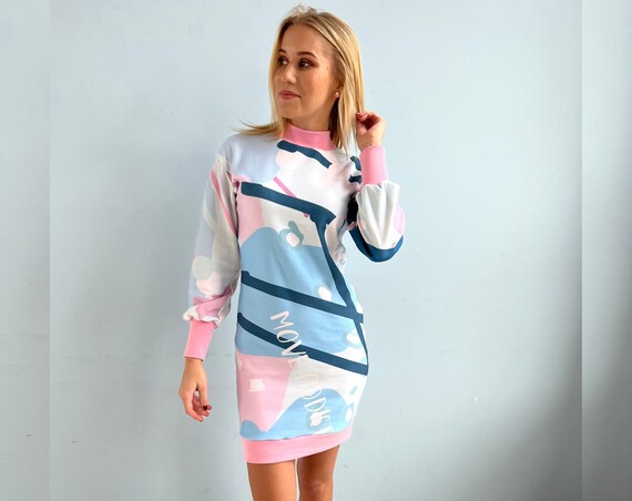 Light Pink Midi Dress: Women's Long Sleeve Jumper, Plus Size Clothing Light Pink Midi Dress: Women's Long Sleeve Jumper, Plus Size Clothing