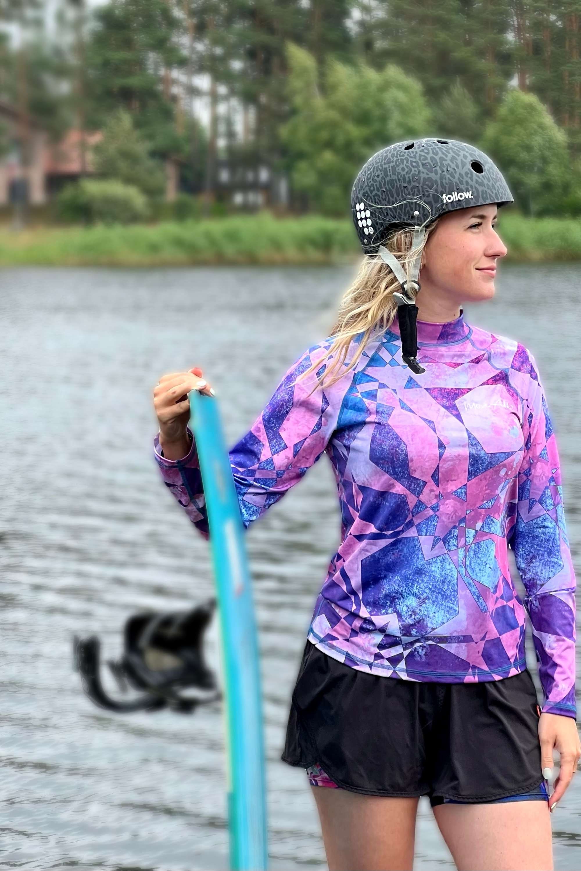 Women's Long Sleeve Rash Guard for Water Sports Women's Lycra Summer