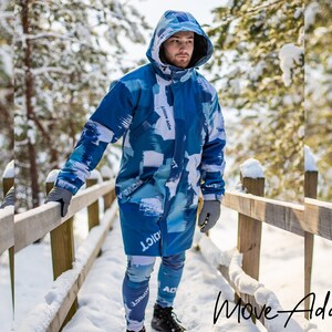 Men&#39;s Jacket, Grey Parka, Winter Jacket, Man Colorful Parka, Men&#39;s Clothing, Winter Outfit, Autumn Jacket, Softshell Parka, Men&#39;s Outfit