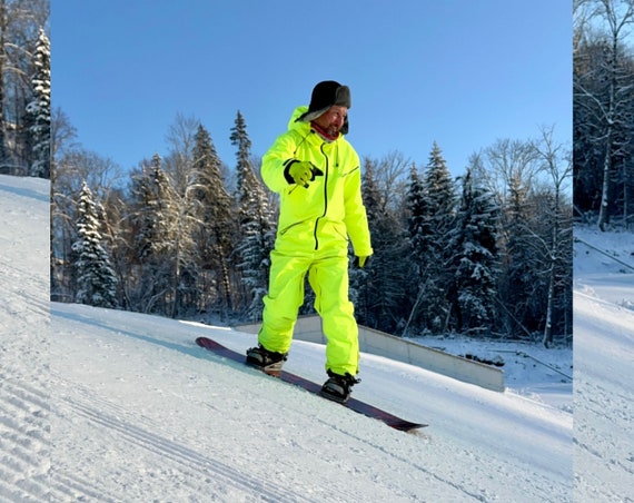 Mono el Esquiar Hombre Pantalón de Babero Traje de Nieve Pantalon de  Trabajo Ocio de Esquiar Impermeables y Petos Deportes de Invierno Aire  Libre