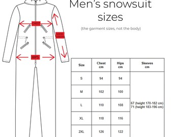 Men's Colorful Ski Jumpsuit: Waterproof Snowboard Suit - Etsy