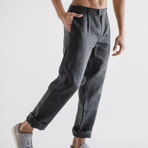 Hemp Men&#39;s Pants Palau, 100% Organic Hemp