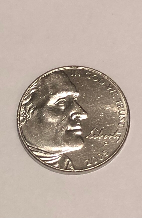 Rare 2005 P Nickel Etsy