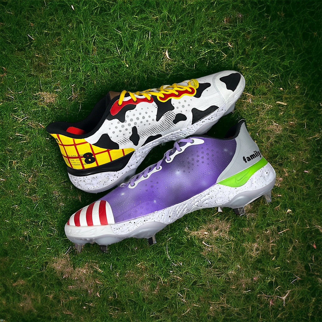 Custom Toy Story Baseball Cleats Etsy