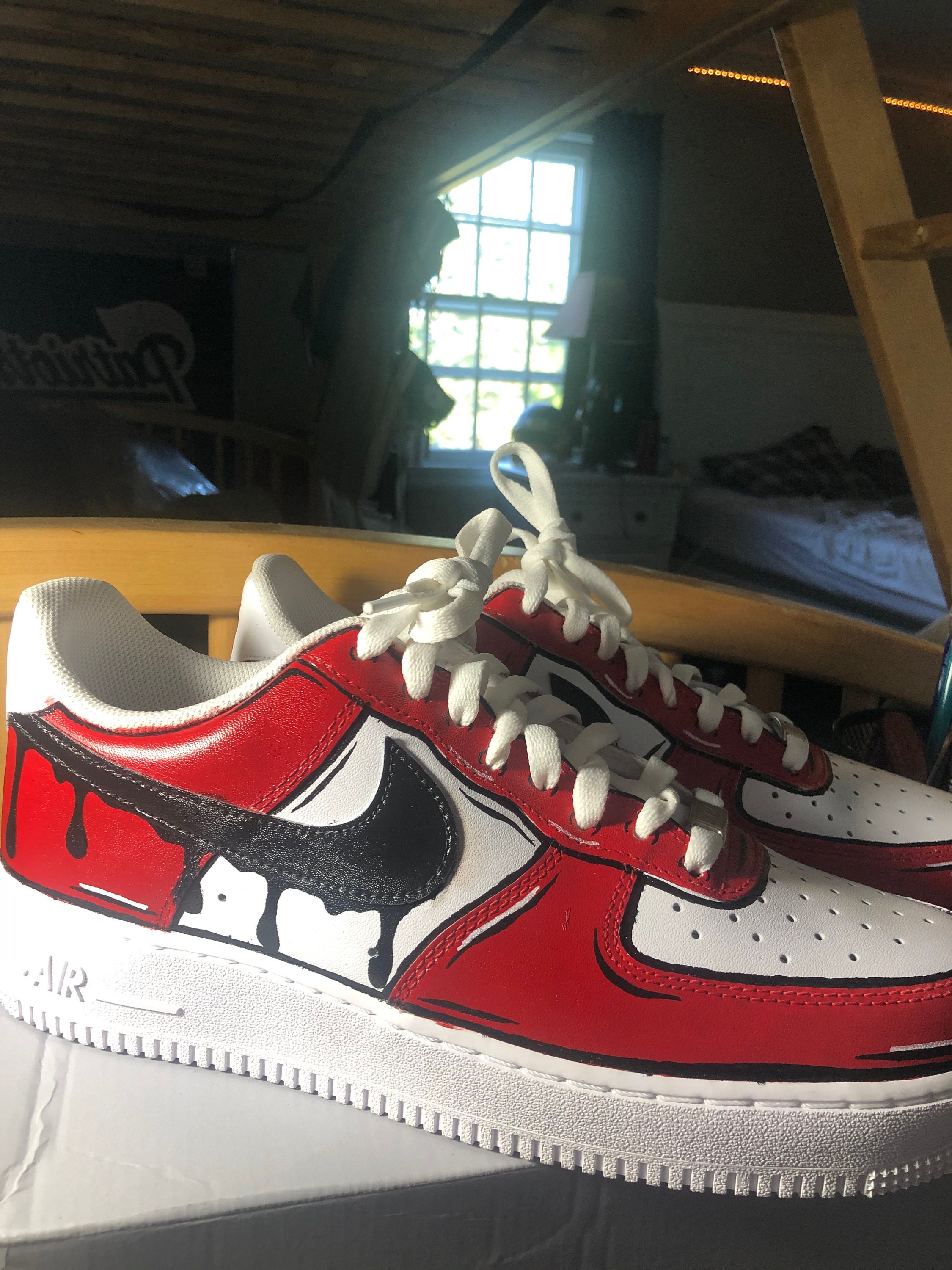 Custom Air Force 1's Cartoon Theme - Etsy