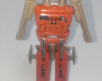 1984 Bandai Water Walk Robot Sea Plane~3.5" DiesCast & Plastic