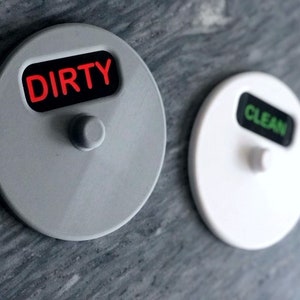 Clean Dirty Dishwasher Magnet, Dishwasher Magnet, Dishwasher Sign,  Dishwasher Magnet Dirty Clean, Magnet for Dishwasher, Dirty Clean Magnet 