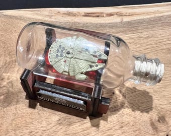 Millennium Falcon in a Shot Nip Bottle