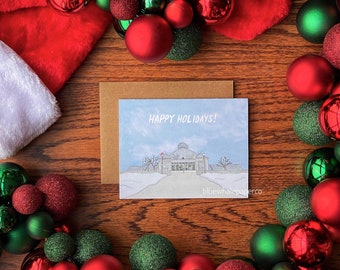 Allan Gardens "Happy Holidays" Greeting Card