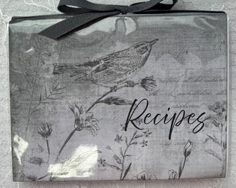 Handmade Recipe Album with Cards: Family Keepsake Cookbook Gift