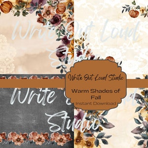 32 Page Junk Journal Printable Kit, Autumn Printable Pages, Fall Junk Journal, Junk Journal Autumn, Junk Journal Supplies