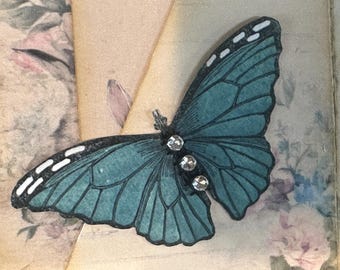 Vintage Spring Bunny & Wildflower Folio Journal Einleger: 12 Seiten Digital Kit