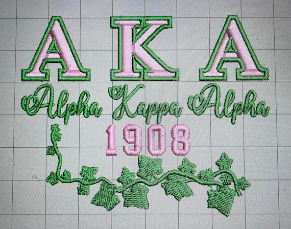 1908 Alpha Kappa Alpha 1908 Design File -
