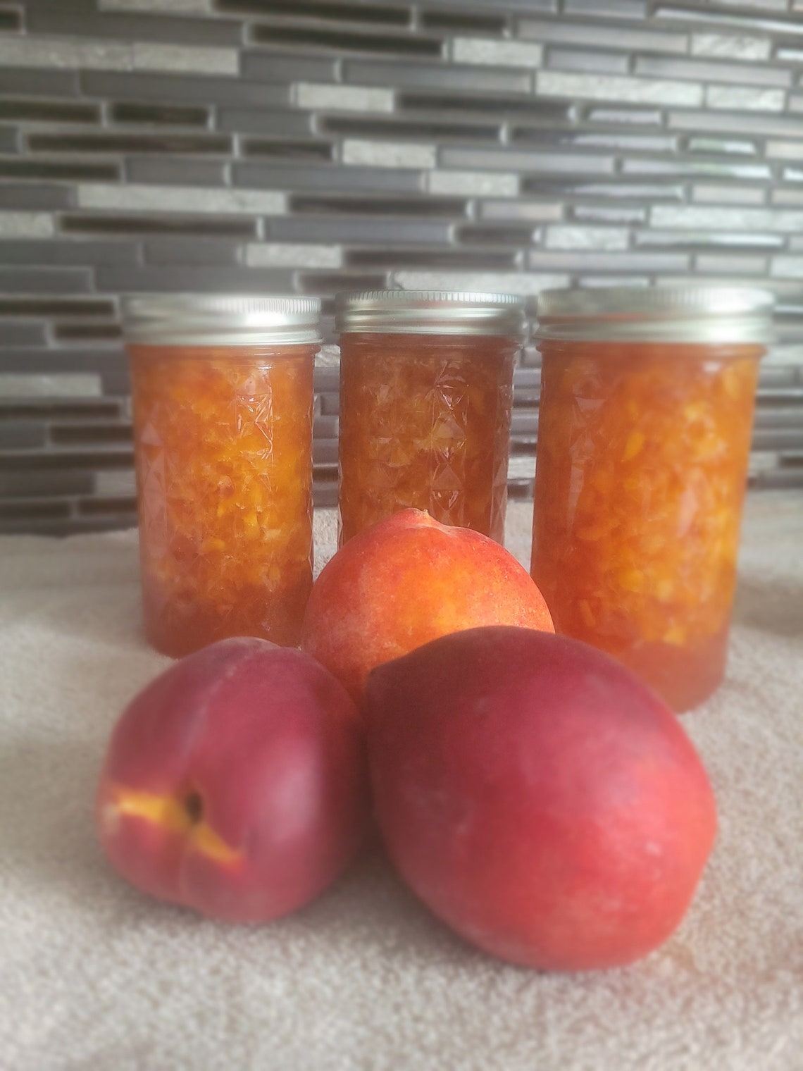 Homemade Peach Jam Etsy