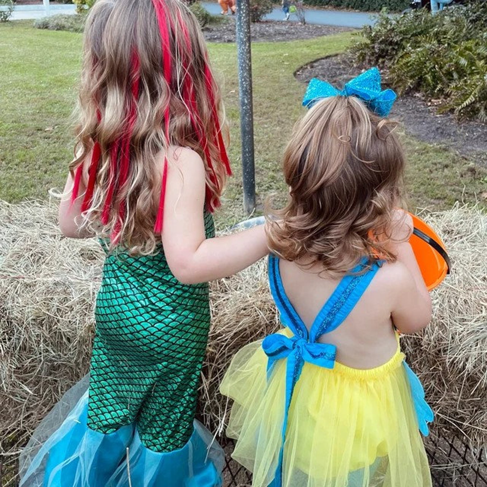 Flounder Tutu Romper Costume Jumpsuit Sunsuit Dress Little Etsy