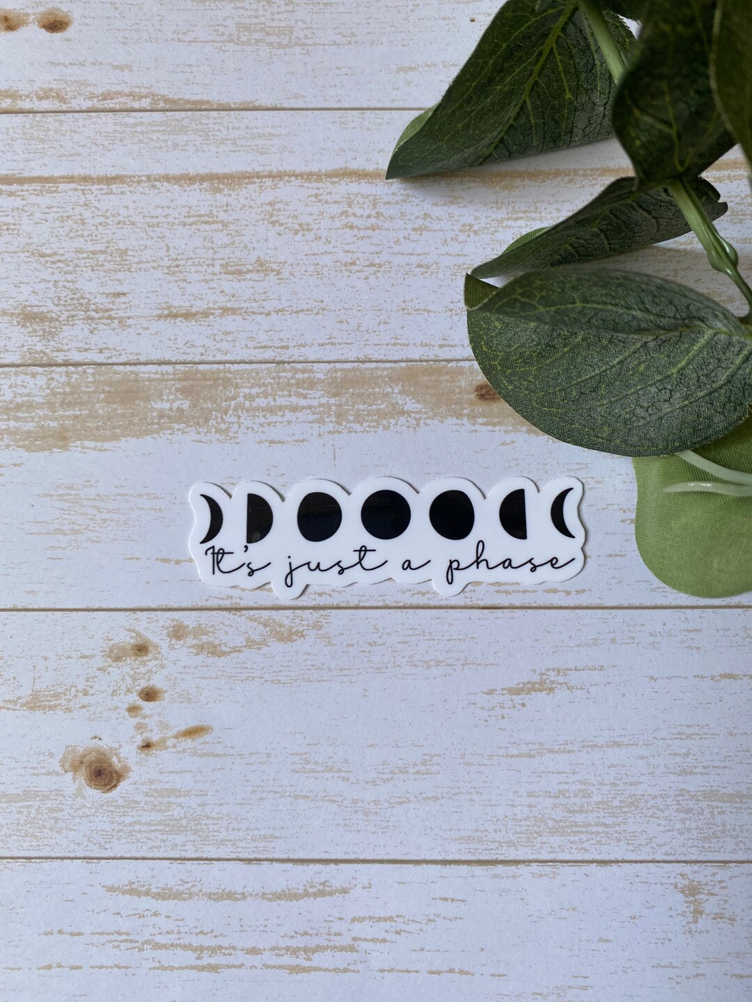 Moon Phases - Sticker - Etsy