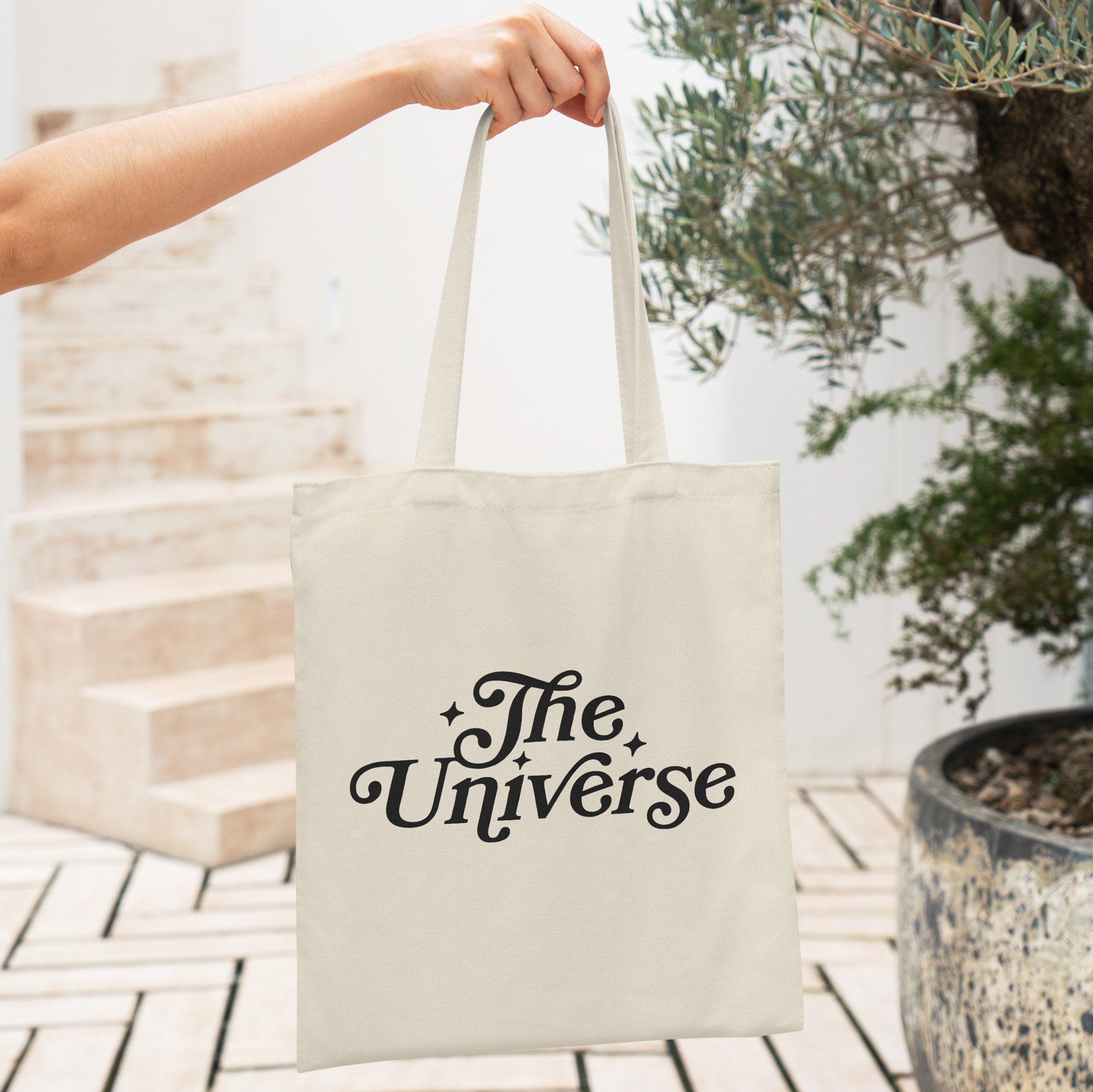 Vinyl Universe Tote Bag, Graphic Tote Bag Europe